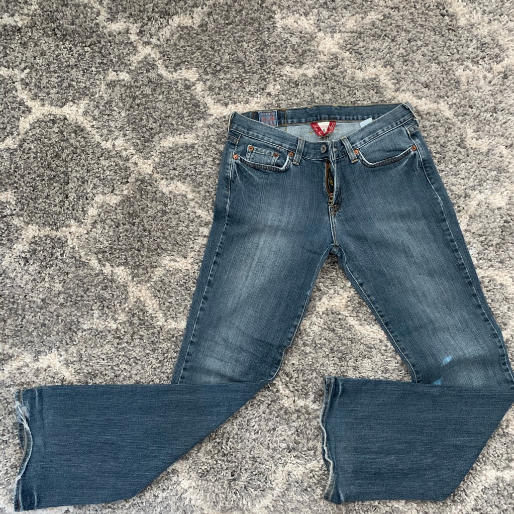 Lucky Brand Straight Leg Denim Jeans